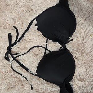 Amoena Women's Elegant Black Bra Or Bikini Top 34D